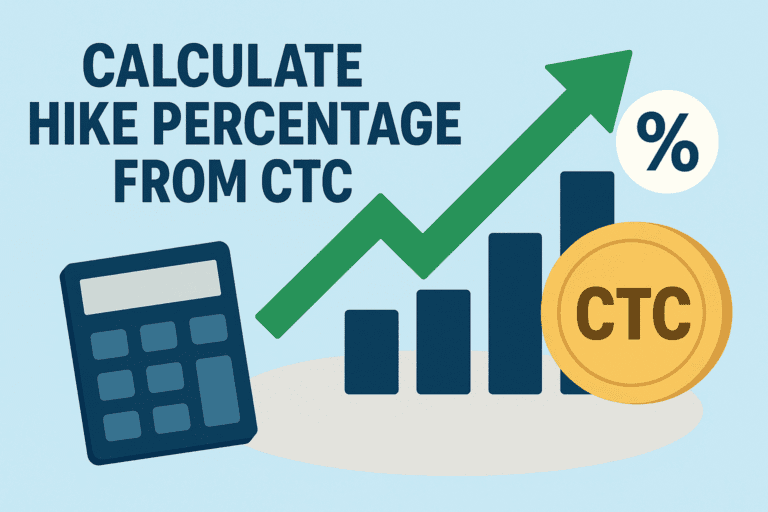 Calculate Hike Percentage from CTC